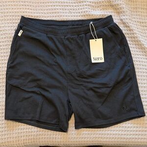 Nero Merino/Cotton shorts 5”